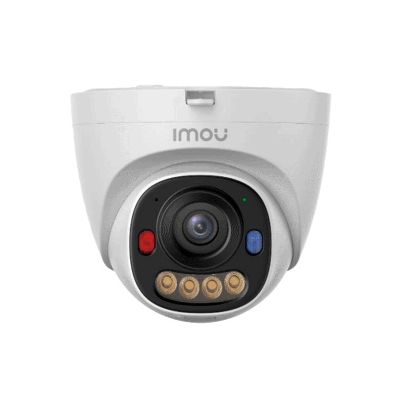 CAMERA POE DOME 3K 5MP IP67 AI 36MMIR30H265SDMIC ALLARM LED