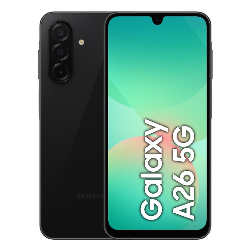 SM SAMSUNG GALAXY A26 5G BLACK 67 6+128GB DS