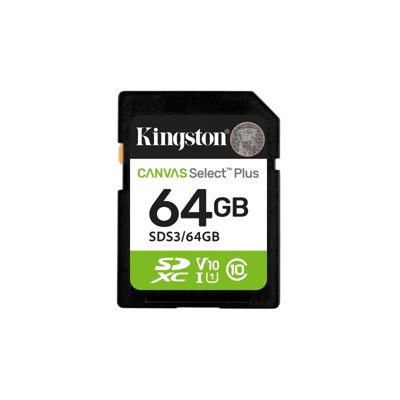 SECURE DIGITAL 64 GB CANVAS SELECT PLUS GEN3 SDS364GB CLASS10 UHS-I