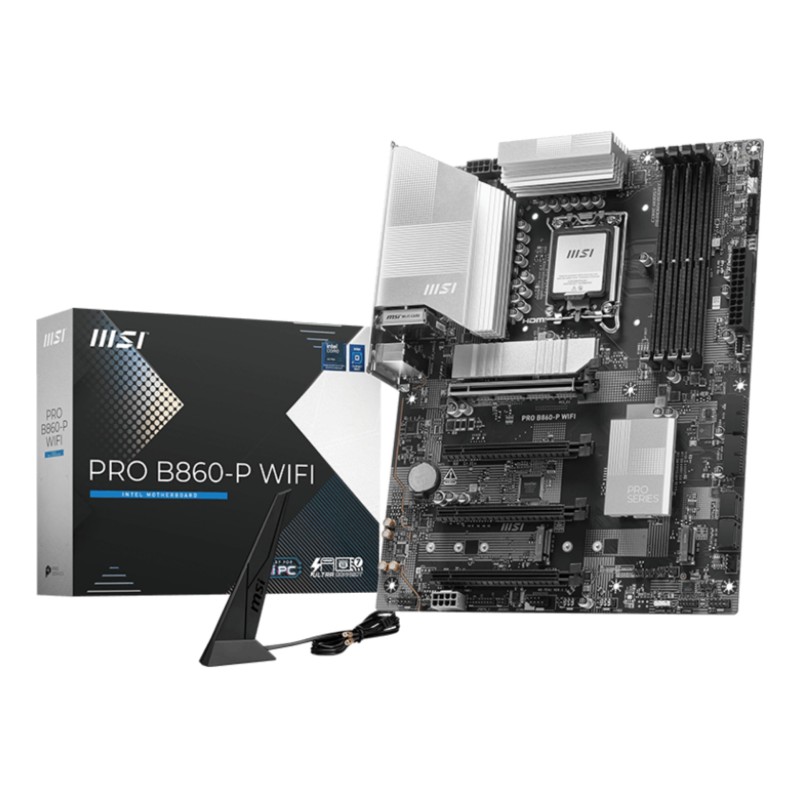 MB MSI PRO B860-P WIFI 1851 4DDR5 4PCIE 4M2 4SATA HDDP ATX