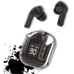 AURICOLARI BLUETOOTH 53 USBC DISP IPX4 NERO BATT300MAH APPLE ANDROID