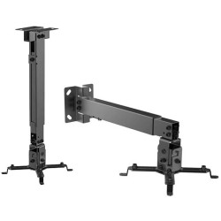 STAFFA PROIETTORE SOFFITTO E PAVIM ROTAZIONE  FORI MAX37CM