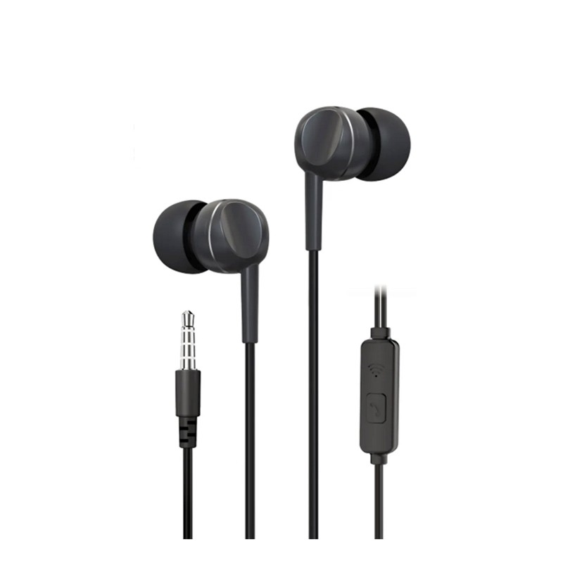 AURICOLARI JACK 35MM EP 6177 PER SMARTPHONE - NERO