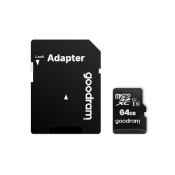 TRANS FLASH MICRO SDXC 64 GB CLASS 10 CON ADATTATORE M1AA-0640R12