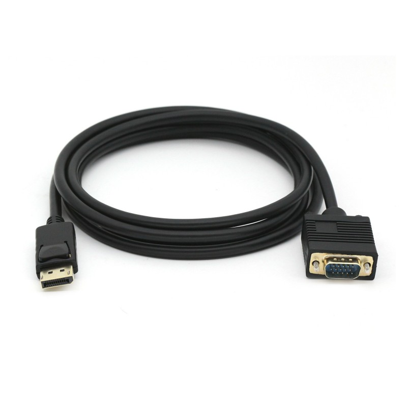 ADATTATORE CAVO DISPLAYPORT MASCHIO A VGA HD15 MASCHIO 20M 119338