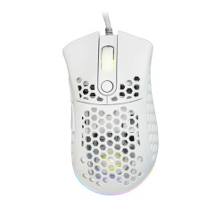 MOUSE USB GAMING MYST M80 WHITE 5 TASTI 10000DPI ILLUMINAZ RAINBOW