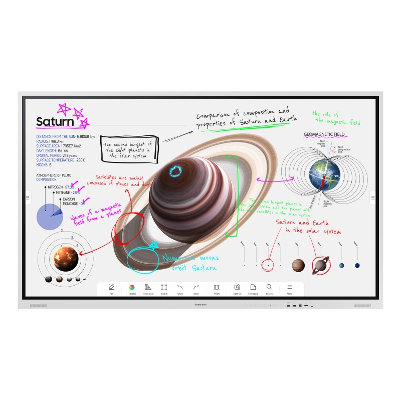 MON 75TOUCH MM SAMSUNG FLIP PRO TOUCH INTERATTIVO WM75B