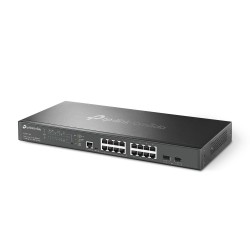 SWITCH 16P 25GBASE-T POE+ 2SLOT 10GE SFP+ MANAGED L2+ OMADA