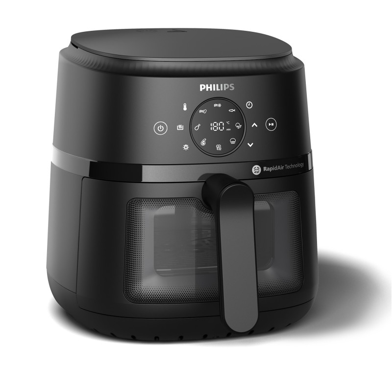 FRIGGITRICE AD ARIA MULTICOOKER 42 LITRI 13 PROGRAMMI FINESTRA BLACK