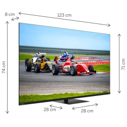 TV 55 THOMSON UHD  SMART 4K QLED PIEDE GOOGLE FRONT SPEAKER 144HZ