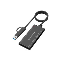 LETTORE SCHEDE USB 30 7IN1 BK 2SD2MICRO SDT-FLASHMSCFXD