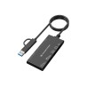 LETTORE SCHEDE USB 30 7IN1 BK 2SD2MICRO SDT-FLASHMSCFXD