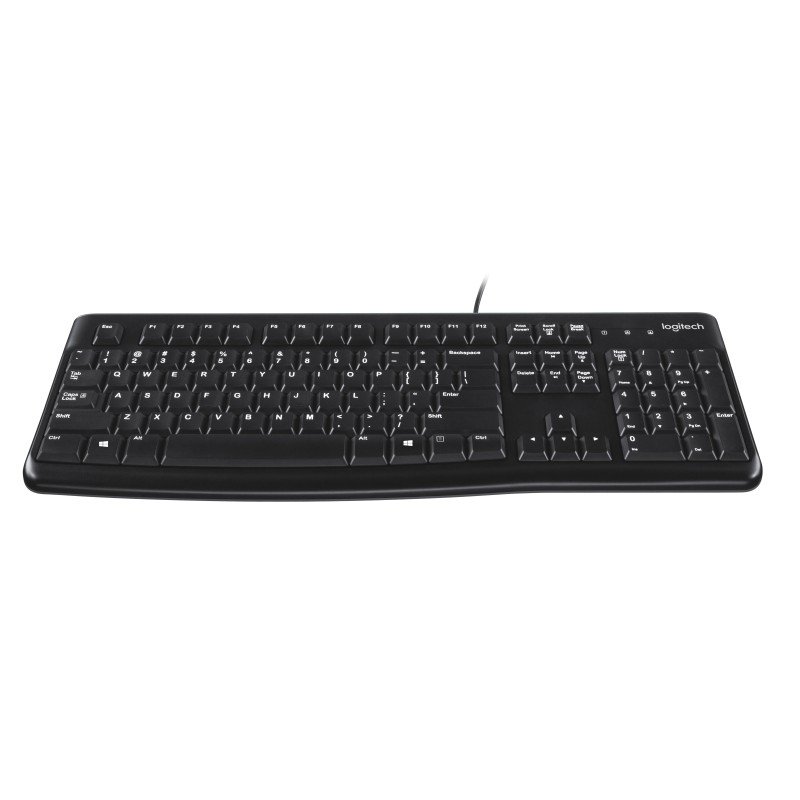 TASTIERA K120 LOG BLACK USB US LAYOUT BLACK LOGITECH
