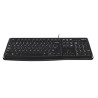 TASTIERA K120 LOG BLACK USB US LAYOUT BLACK LOGITECH