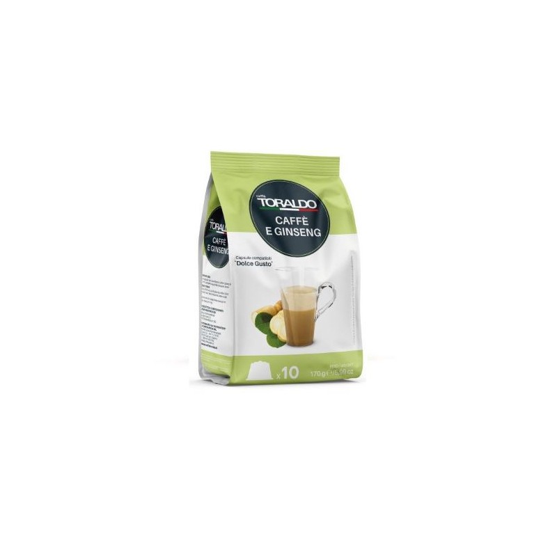 CAPSULE CAFF  GINSENG COMPATIBILE DOLCE GUSTO 10 PZ 107193