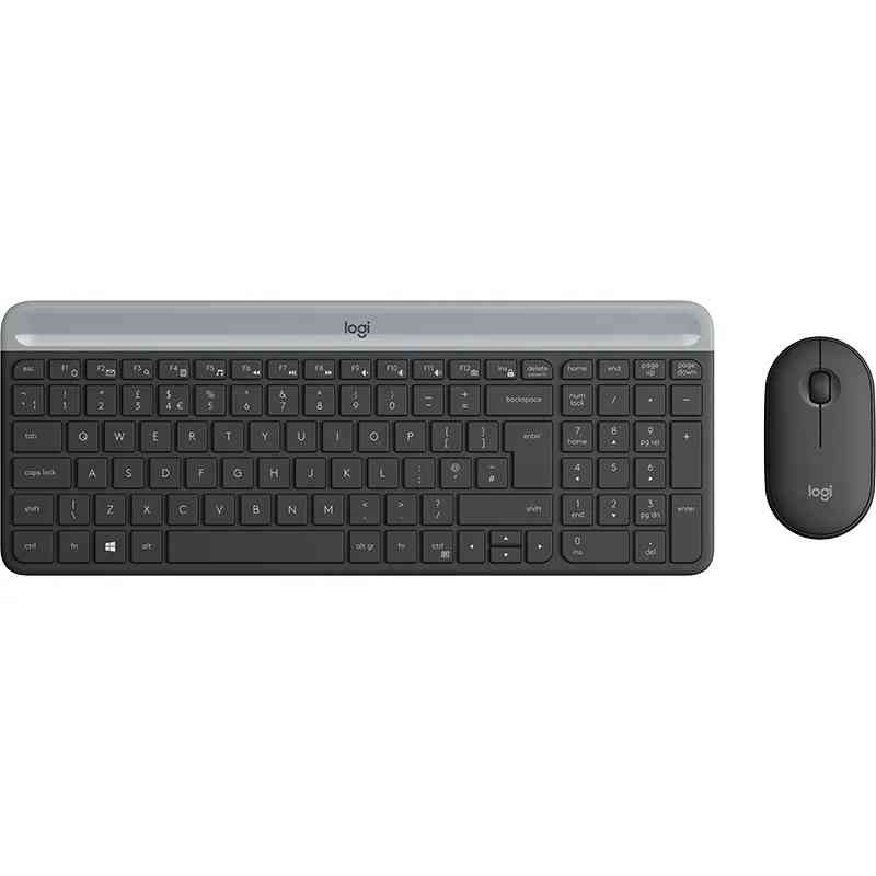KIT MK470 TASTIERA + MOUSE NANO WIRELESS COMBO NERO 920-009196