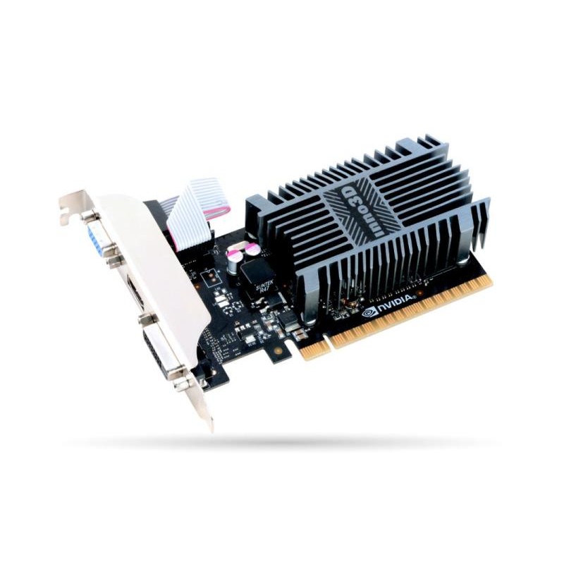 SCHEDA VIDEO GEFORCE GT710 SILENT 2 GB PCI-E LP N710-1SDV-E3BX