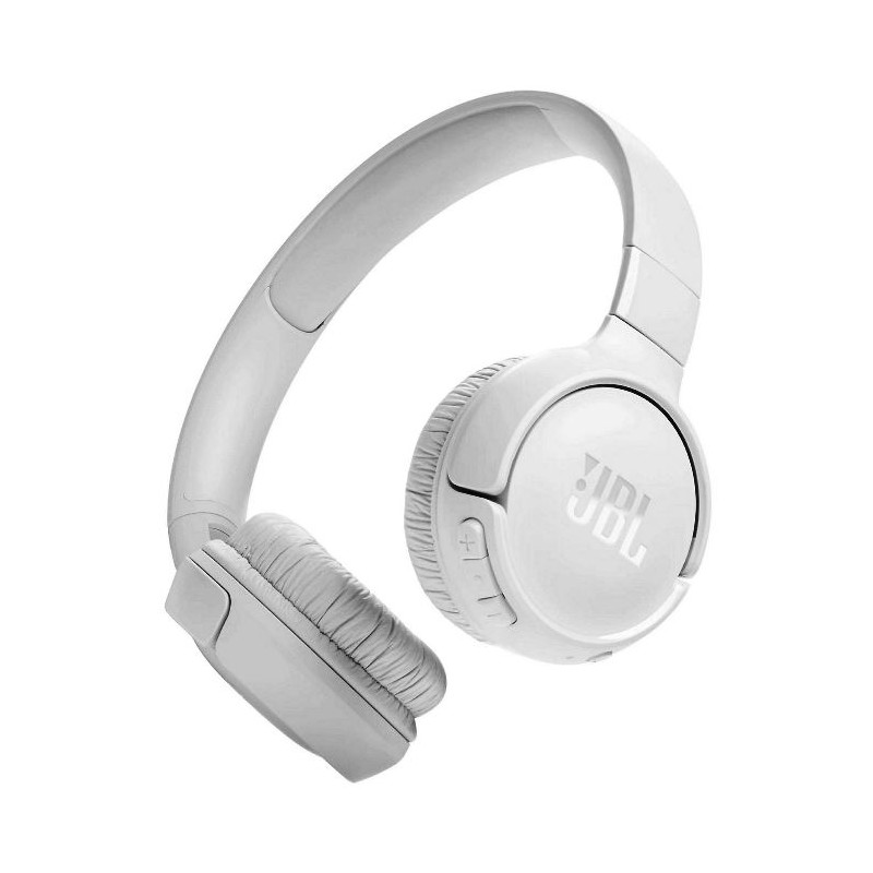 CUFFIE MICROFONO TUNE 525 ON EAR BLUETOOTH BIANCO JBLT525BTWHT