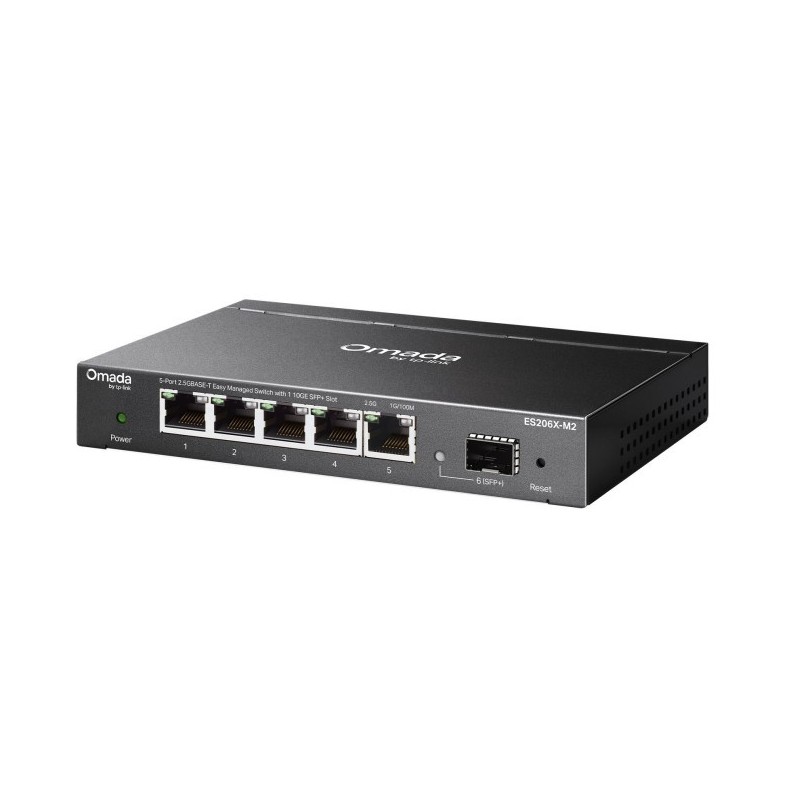 SWITCH OMADA 5-PORTGB EASY MANAGED 5XGB RJ45P DESKTOP STEEL INTEG SDN