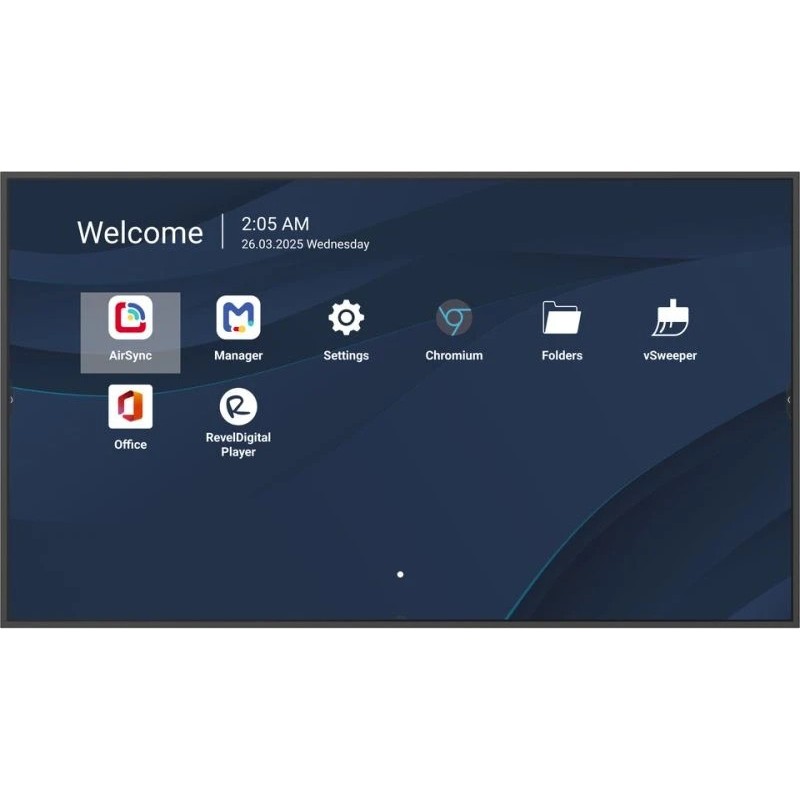 MON 86DS UHD MM DVI HDMI VESA 4K 500NIT 4GB 32GB ANDR 14 247