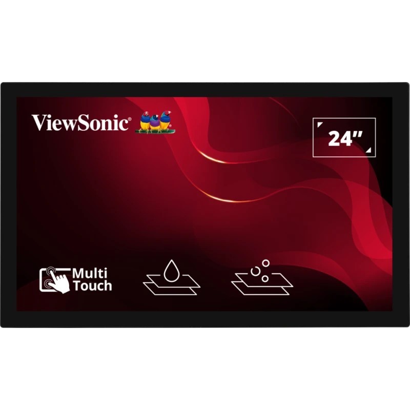MON TOUCH 24 10POINT IP65 OPEN FRAME 247 HDMI MOHS 7 DP VGA