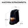 MACCHINA DA CAFF A CAPSULE NESPRESSO ESSENZA MINI EN85B NERA