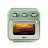 FRIGGITRICE AD ARIA + FORNO 16LITRI SERIE VINTAGE VERDE