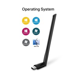 SCHEDA AC600 WI-FI DUAL BAND USB 600 MBPS 24 GHZ5 GHZ 1ANTENNA
