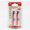 BATTERIA AL LITIO 18650 37V 12800MAH 2PZ CON POLI LE-335