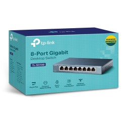 SWITCH 8P GIGABIT V30  METAL CASE