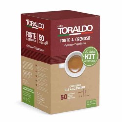 CIALDE ESE 44MM LINEA FORTE E CREMOSO 50 PZ 106026 + KIT ACCESSORI