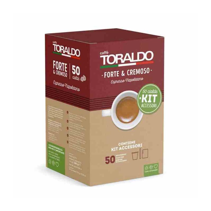 CIALDE ESE 44MM LINEA FORTE E CREMOSO 50 PZ 106026 + KIT ACCESSORI