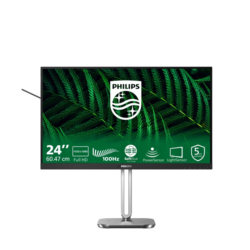 MON 238IPS 100HZ HDMI REG ALTEZZA PHILIPS 24B2G5200 DP VGA MM PIVOT