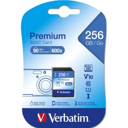 SECURE DIGITAL 256 GB PREMIUM SDXC 44026 CLASS 10