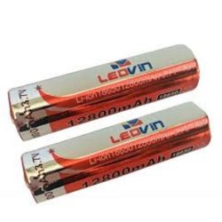 BATTERIA AL LITIO 18650 37V 12800MAH 2PZ SENZA POLI LE-335