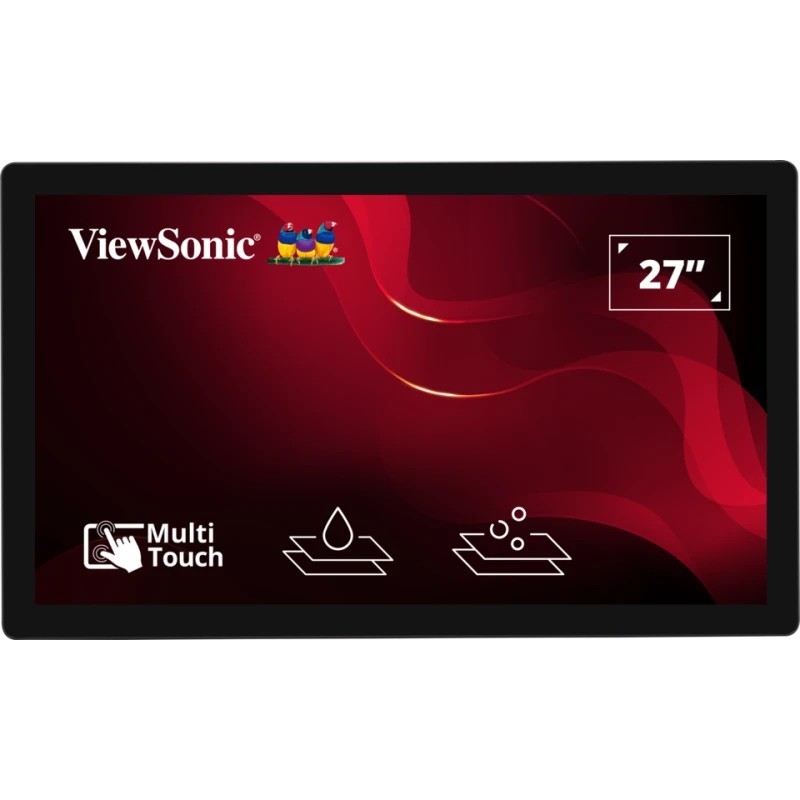 MON TOUCH 27 10POINT IP65 OPEN FRAME 247 HDMI MOHS 7 DP VGA