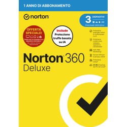 SOFTWARE ANTIVIRUS 360 DELUXE 2026 ATTACH - 3 DISPOSITIVI 25GB 21483646