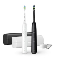 SPAZZOLINO DA DENTI ELETTRICO HX711902 NERO 5300 KIT 2PCS