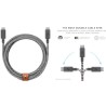 BELT CABLE XL C TO C ZEBRA 3M USB-C TO USB-C