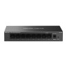 SWITCH DESKTOP 8P 101001000 RJ45P WALL MOUNTING METAL CASE