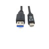 CAVO USB 32 GEN 1 DA TYPE-C A TYPE-A 128344 NERO