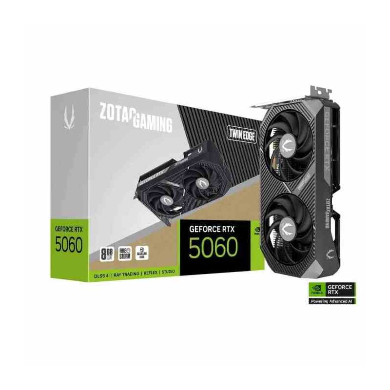 SCHEDA VIDEO GEFORCE GAMING RTX 5060 8 GB TWIN EDGE GDDR7 ZT-B50600E-10M
