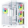 CASE GAMING DARK CAVE AKU - NO ALIMENTATORE - ARGB FAN - BIANCO ITGCADCAKW