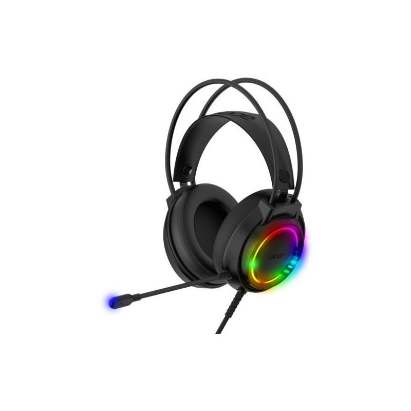 CUFFIA CMICROFONO USB GAMING ACER GH1600 LED