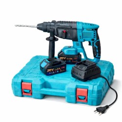 TRAPANO ELETTRICO A PERCUSSIONE CON DOPPIA BATTERIA 20V21V 88VFMAX