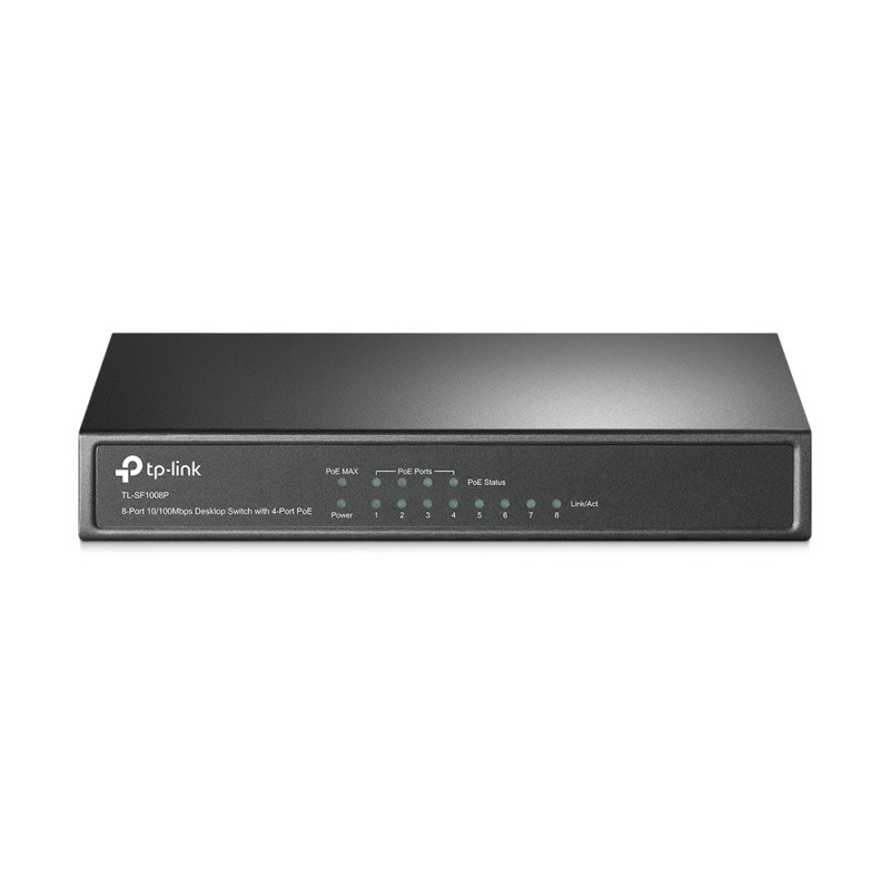 SWITCH 8P 10100 4P POE TP-LINK