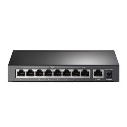 SWITCH 9P 10100MBIT DI CUI 8P POE+ 65 W POE POWER PLUG AND PLAY