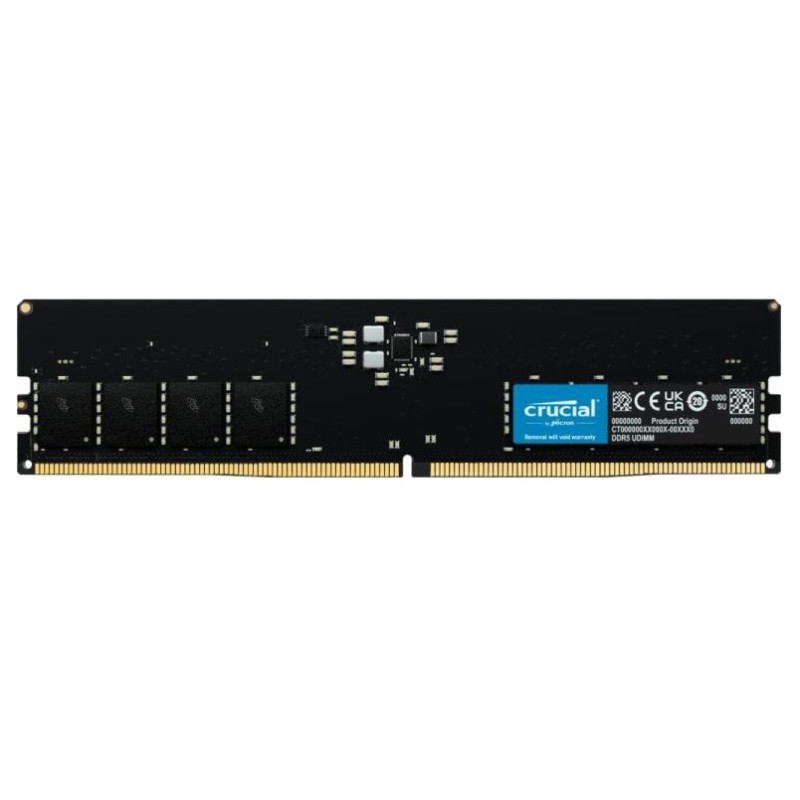 MEMORIA DDR5 16 GB PC4800 MHZ 1X16 CT16G48C40U5
