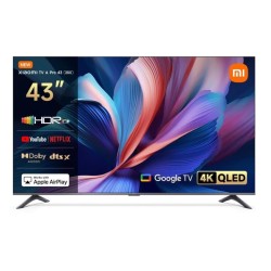 TV QLED 43 A PRO 2026 ULTRA HD 4K SMART TV WIFI DVB-T2 GOOGLE TV