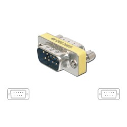 ADATTATORE MINI SERIALE 9 PIN M-M 00422